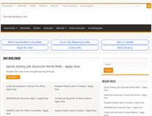 Tablet Screenshot of careerseekers.net
